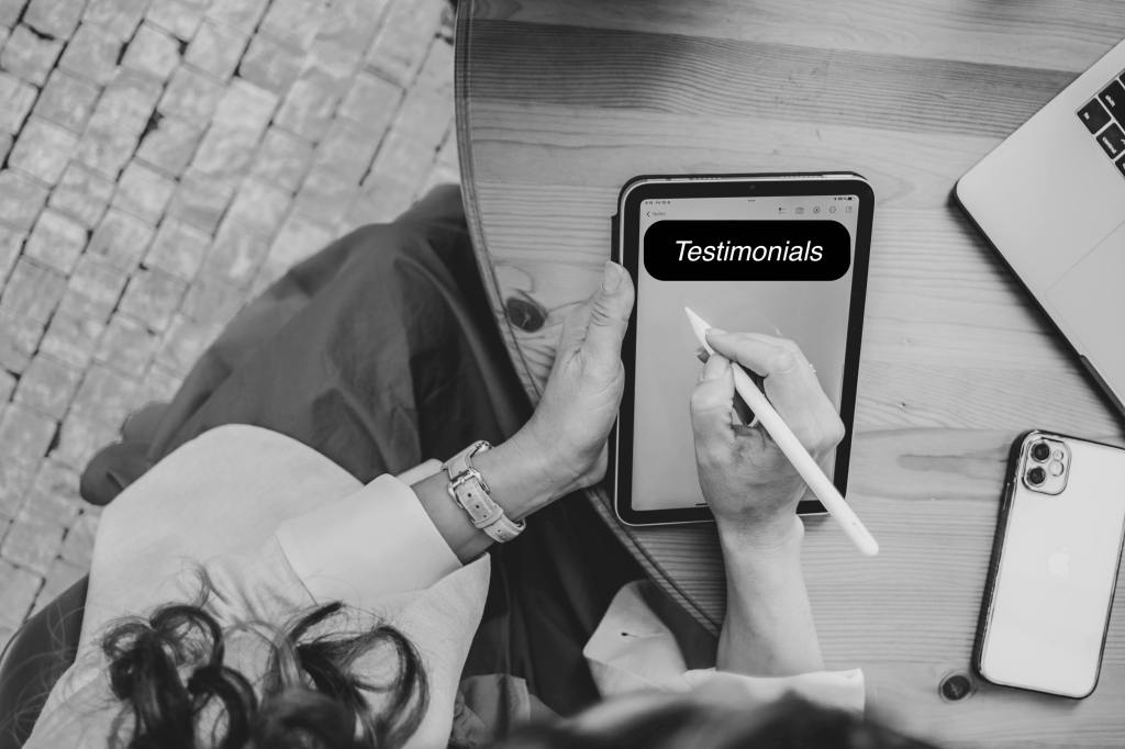 Testimonial and a waiting&nbsp;list